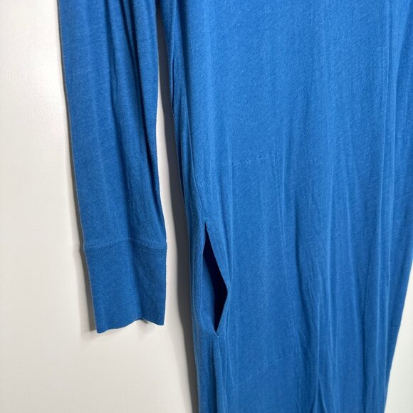 Womens Free People Beach Long Sleeve Dress Size Small Blue - Picture 3 of 5